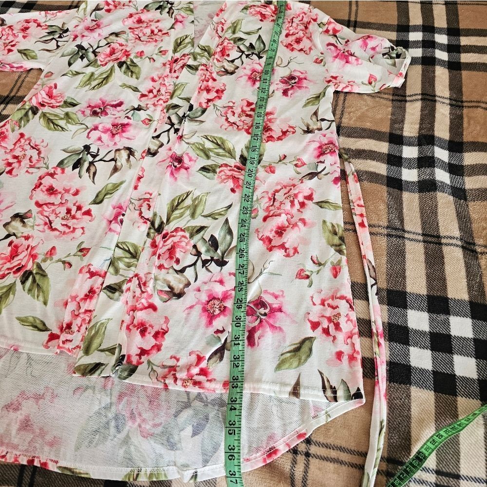 Floral Women's Robe - Picture 7 of 7